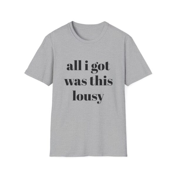 All I Got Was This Lousy Unisex T-Shirt - Image 6